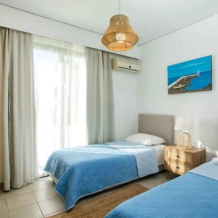 Ferienhaus Front Rhodes Seashell Gennadi