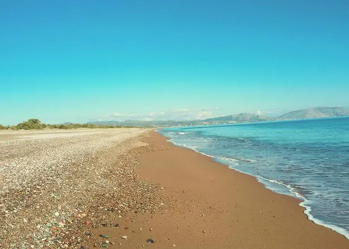Semesterbostad Beachfront Rhodes Seashell Gennadi